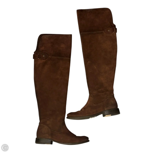 Boots Designer By Frye In Brown, Size: 8