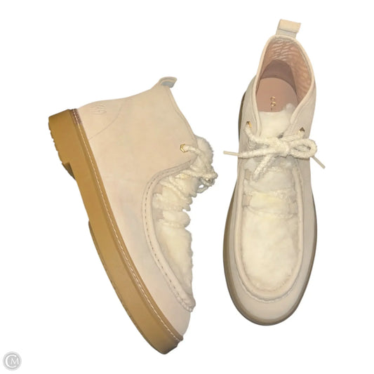 Boots Ankle Flats By Cole-haan In Taupe, Size: 9.5