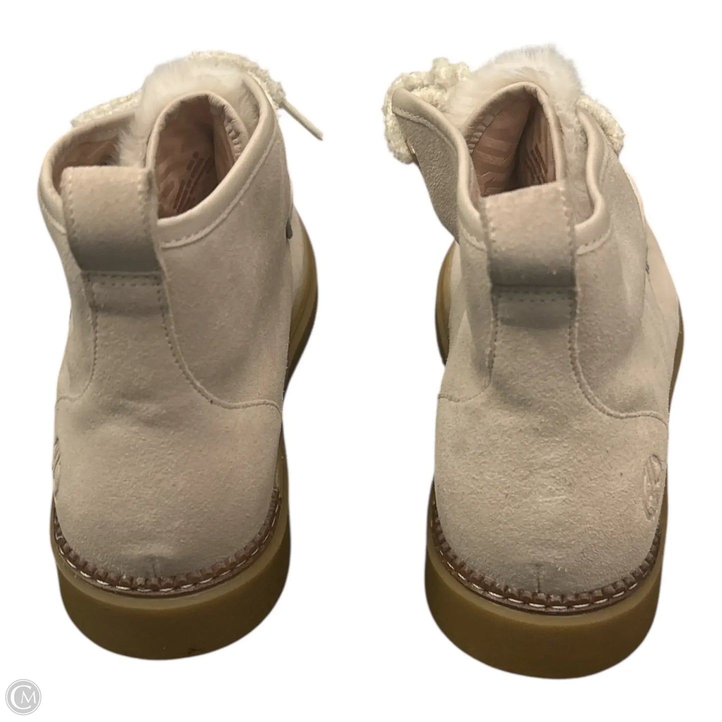 Boots Ankle Flats By Cole-haan In Taupe, Size: 9.5