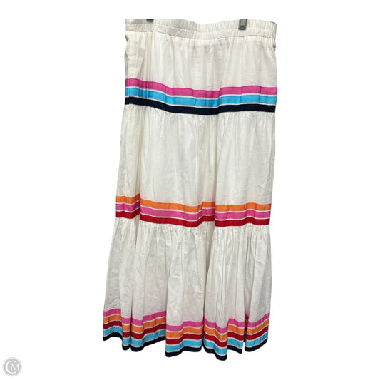 Skirt Midi By Pinch In White, Size: M