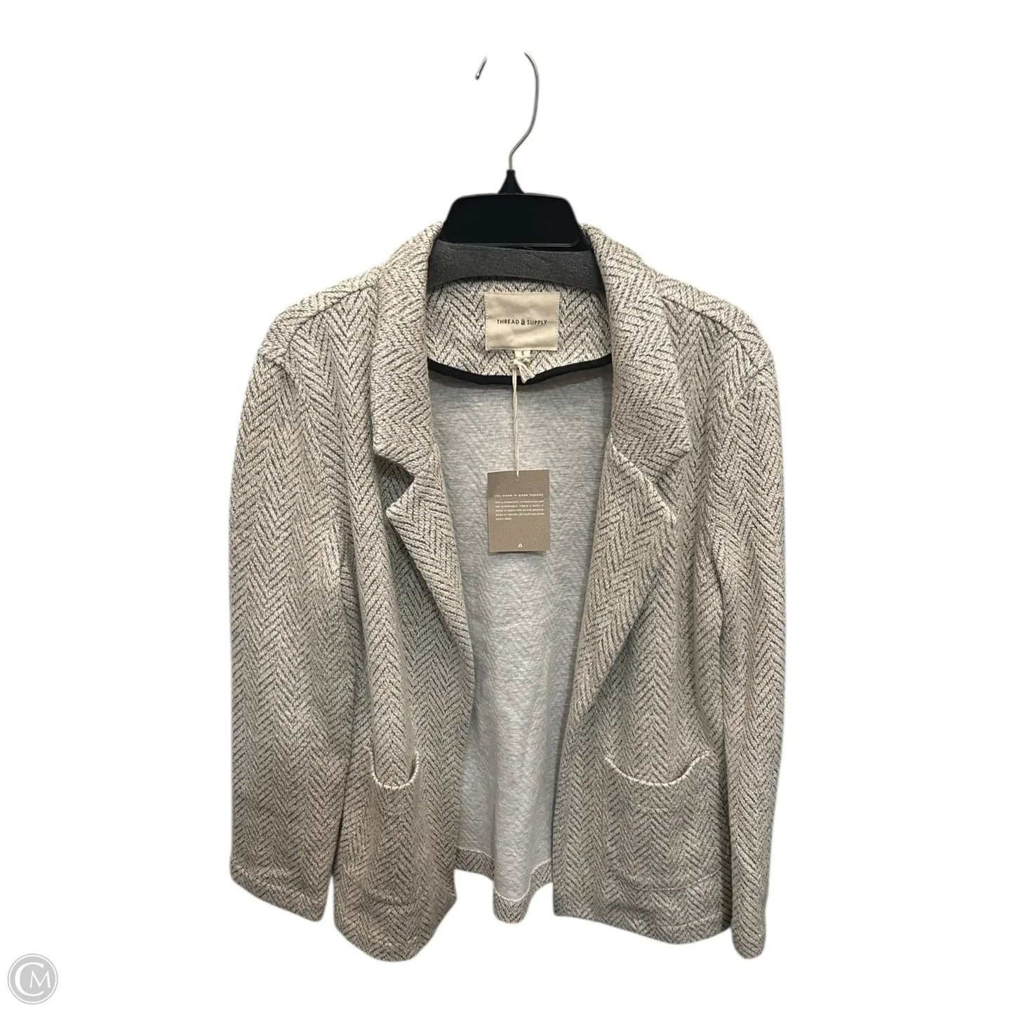 Blazer By Thread And Supply In Grey, Size: S