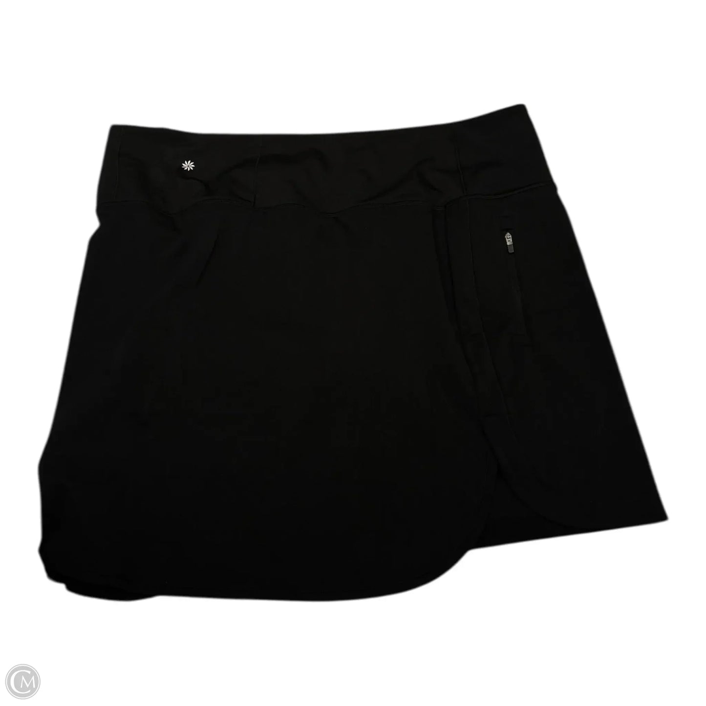 Athletic Skort By Athleta In Black, Size: 2x