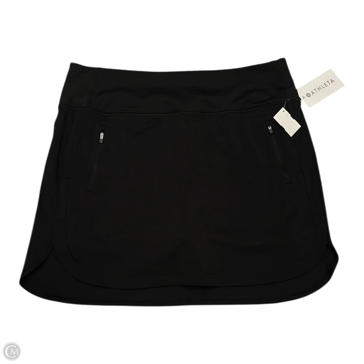 Athletic Skort By Athleta In Black, Size: 2x