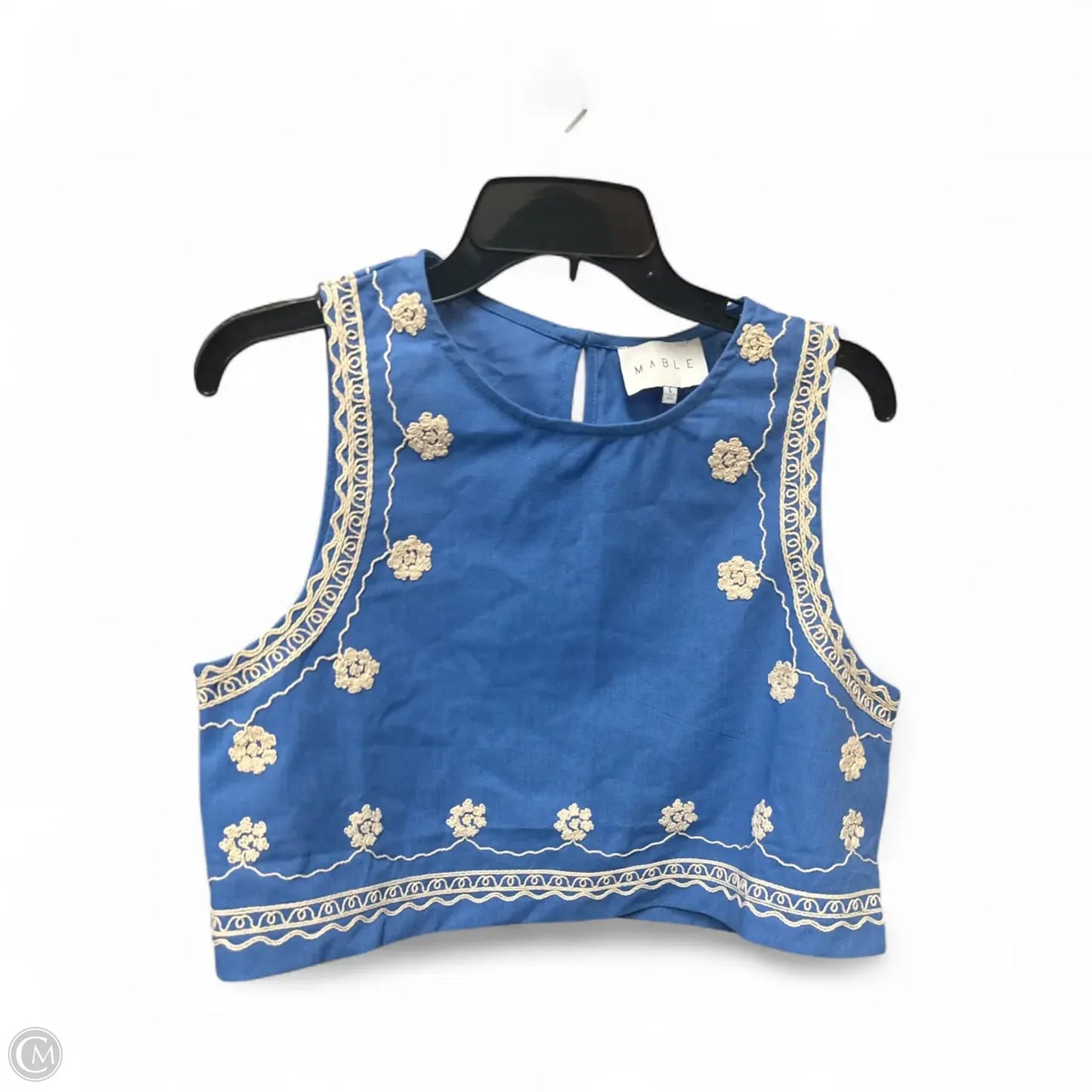 Skirt Set 2pc By Mable In Blue, Size: L