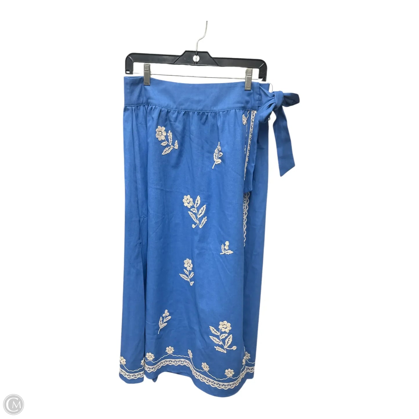 Skirt Set 2pc By Mable In Blue, Size: L