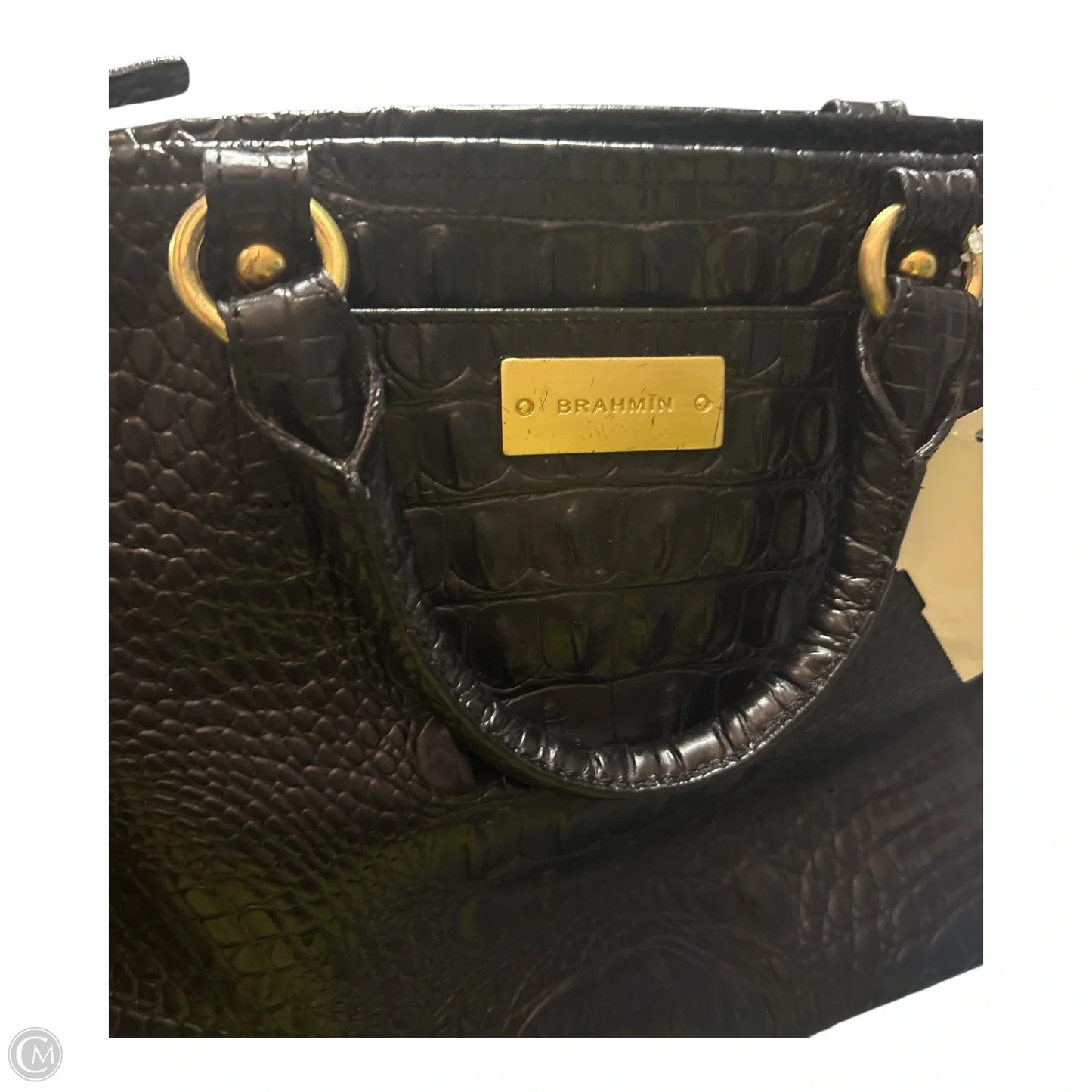 Handbag Designer By Brahmin, Size: Medium