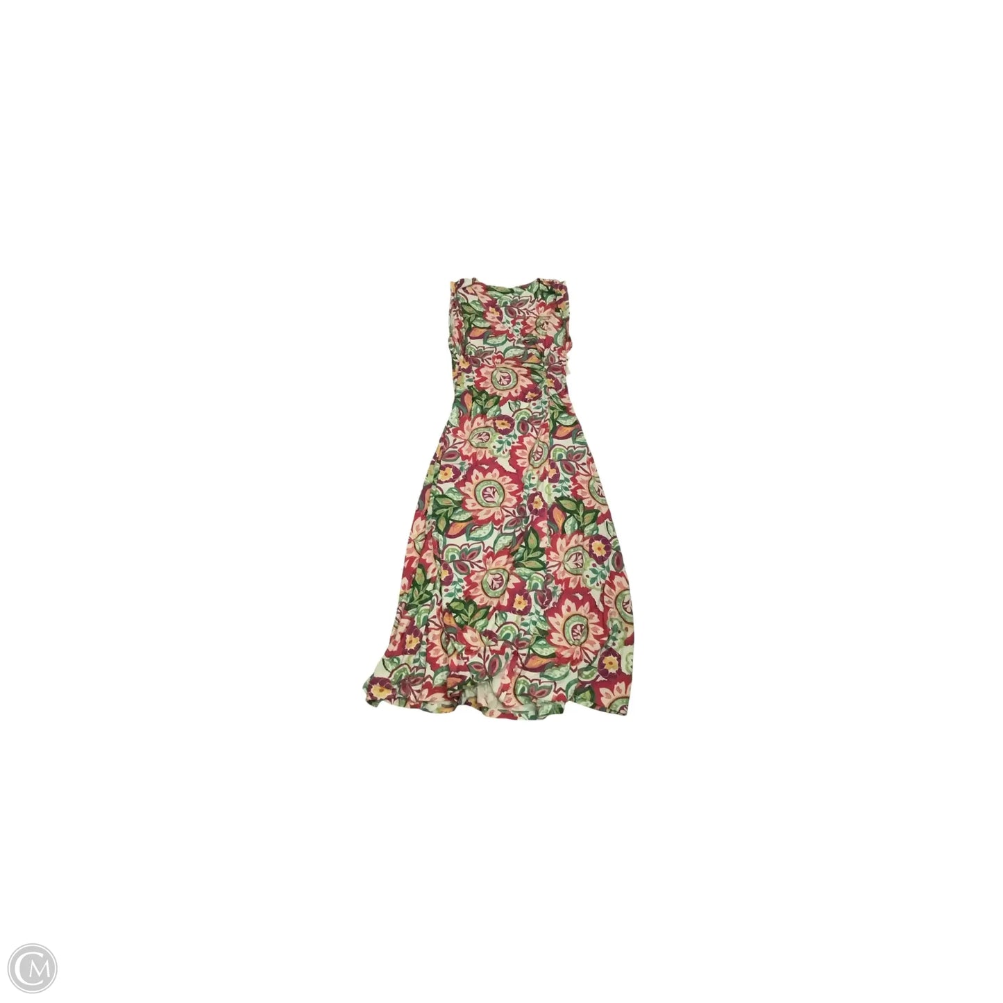 Dress Casual Midi By Soft Surroundings In Multi-colored, Size: Mp