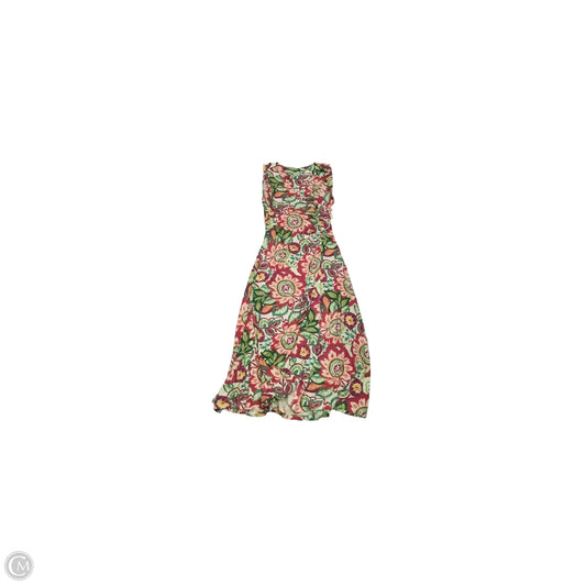 Dress Casual Midi By Soft Surroundings In Multi-colored, Size: Mp
