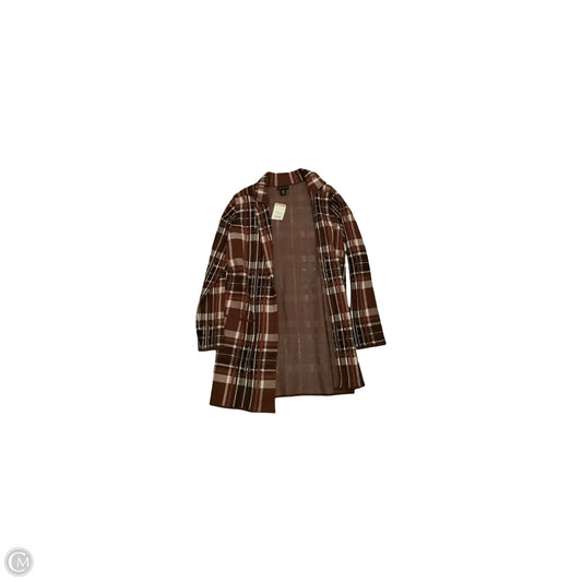 Blazer By Adrienne Vittadini In Brown, Size: M
