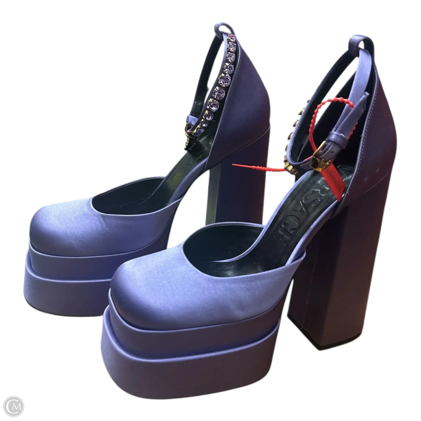 Shoes Luxury Designer By Versace In Purple