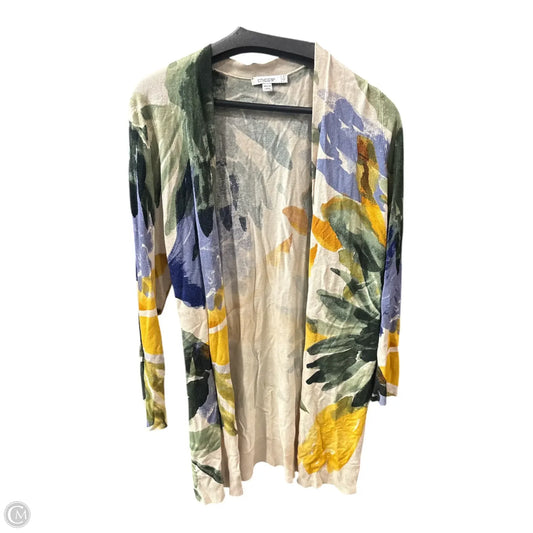 Cardigan By Chicos In Multi-colored, Size: L