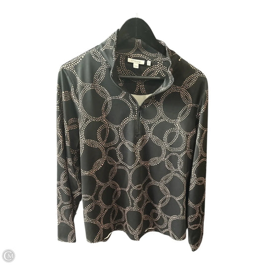 Top Long Sleeve Basic By Chicos In Black, Size: 12