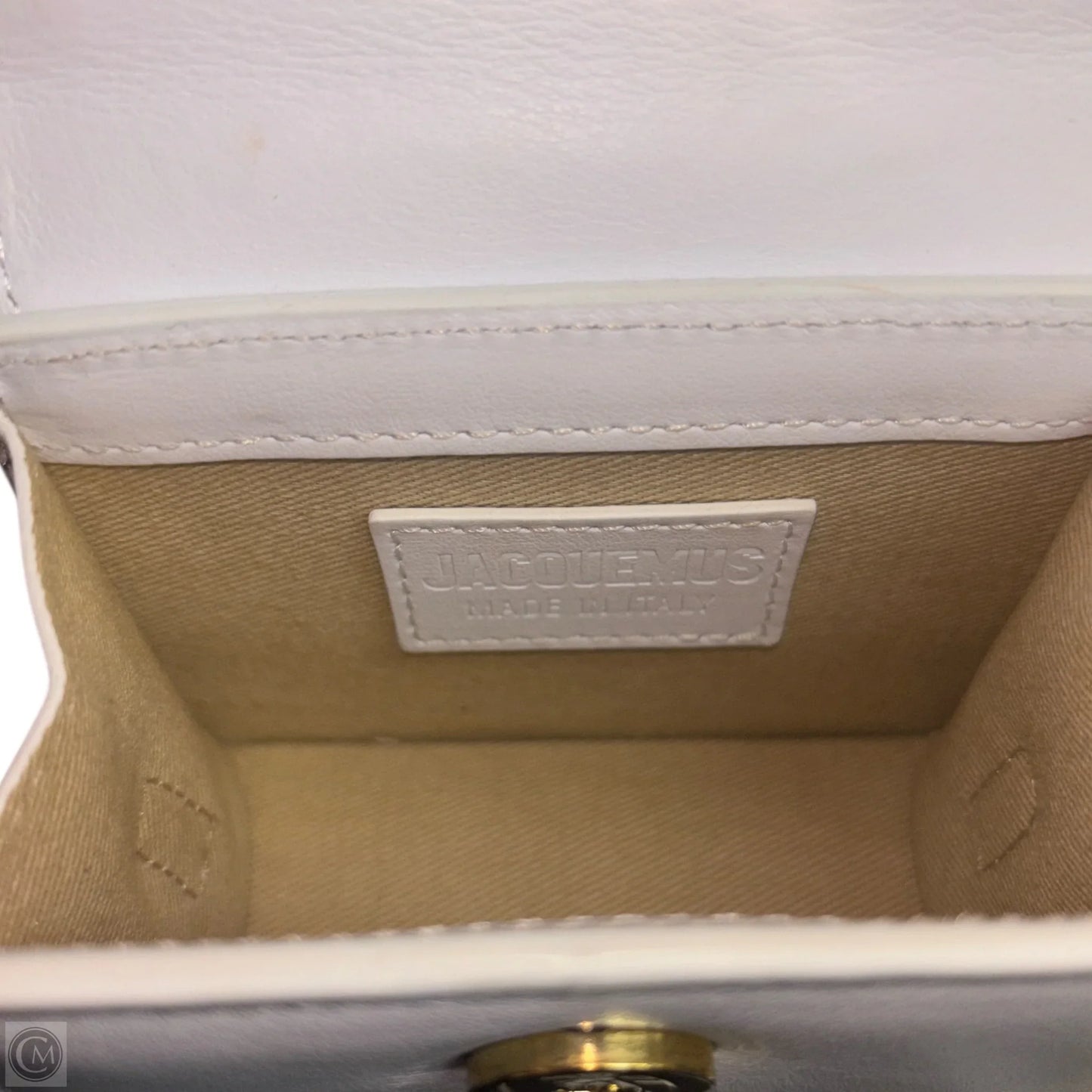 Handbag Leather By Cma, Size: Small