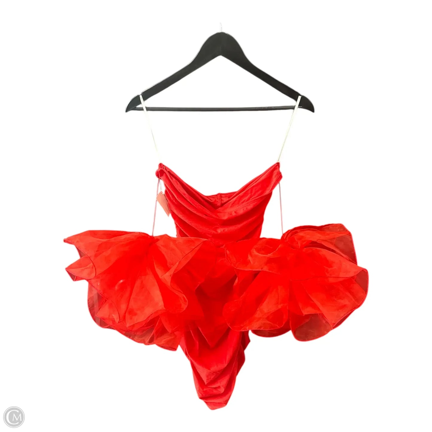 Dress Party Midi By Shein In Red, Size: 4