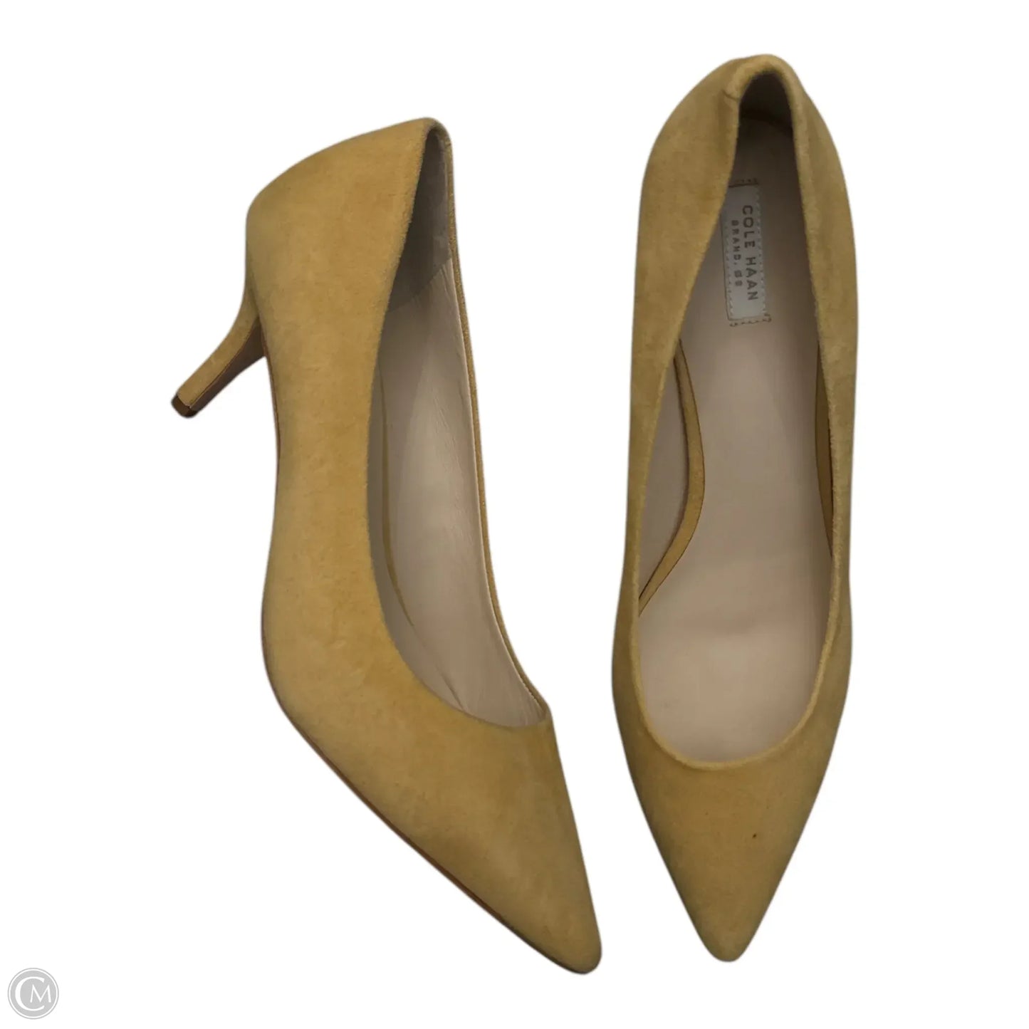 Shoes Heels Kitten By Cole-haan In Yellow, Size: 10