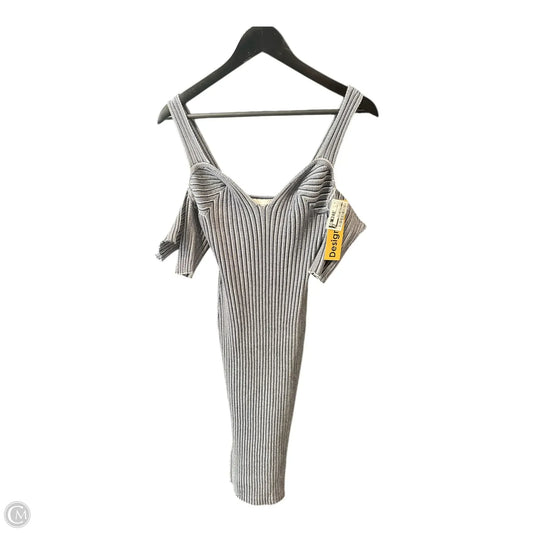 Dress Casual Midi By Clothes Mentor In Blue, Size: 2