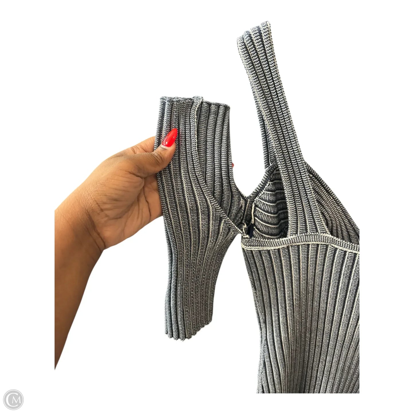 Dress Casual Midi By Clothes Mentor In Blue, Size: 2