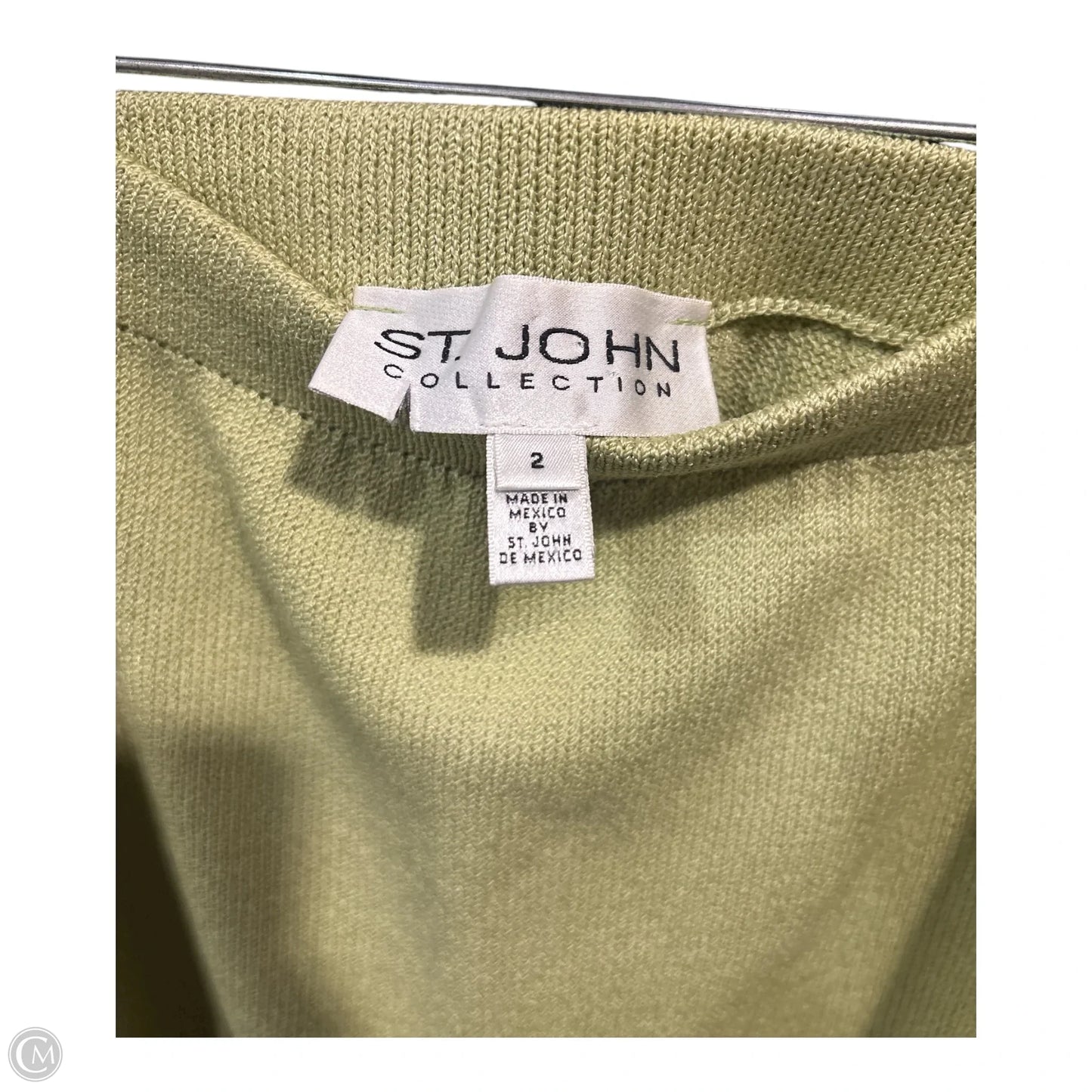 Skirt Luxury Designer By St John Collection In Green, Size: 2