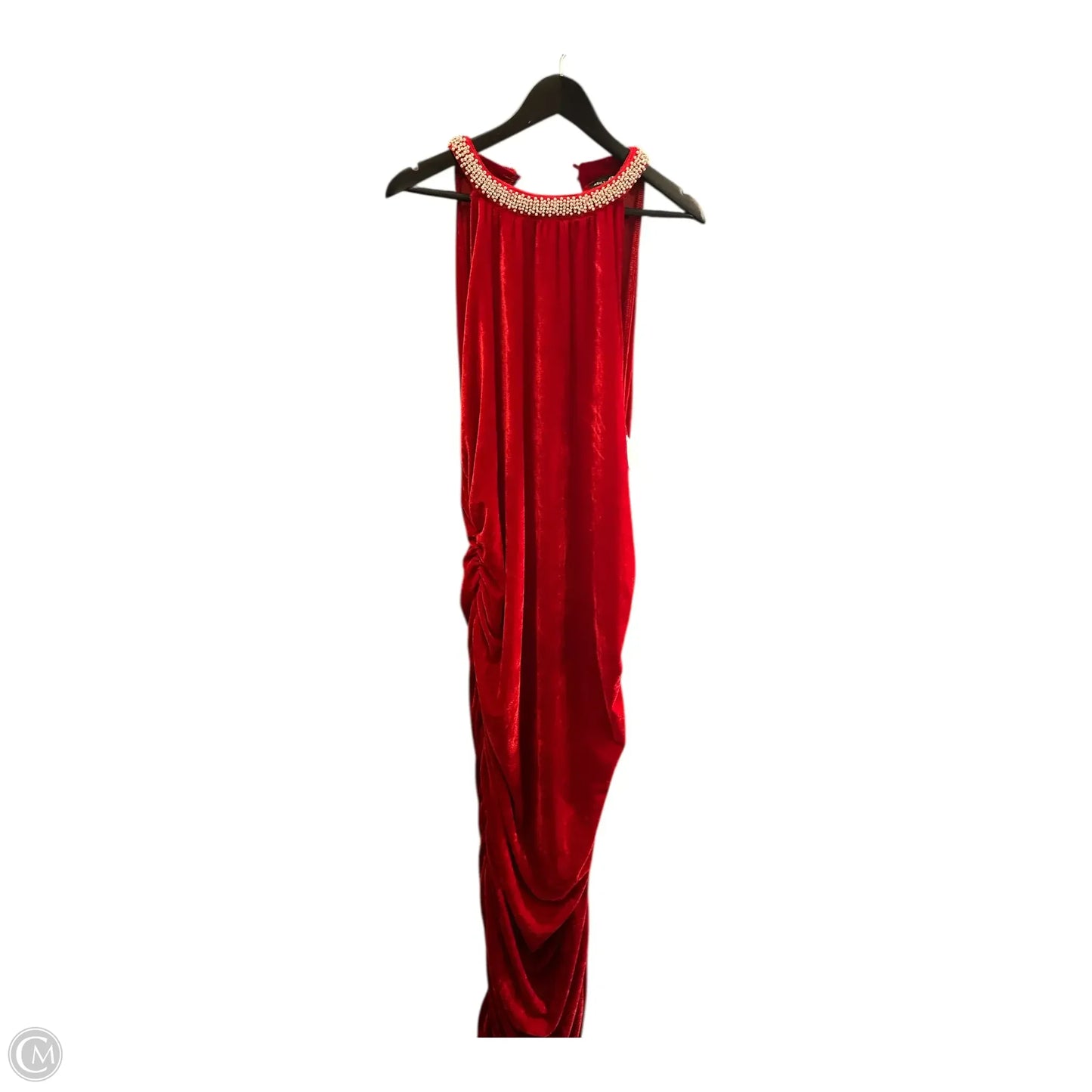 Dress Party Long By Ashley Stewart In Red, Size: 18