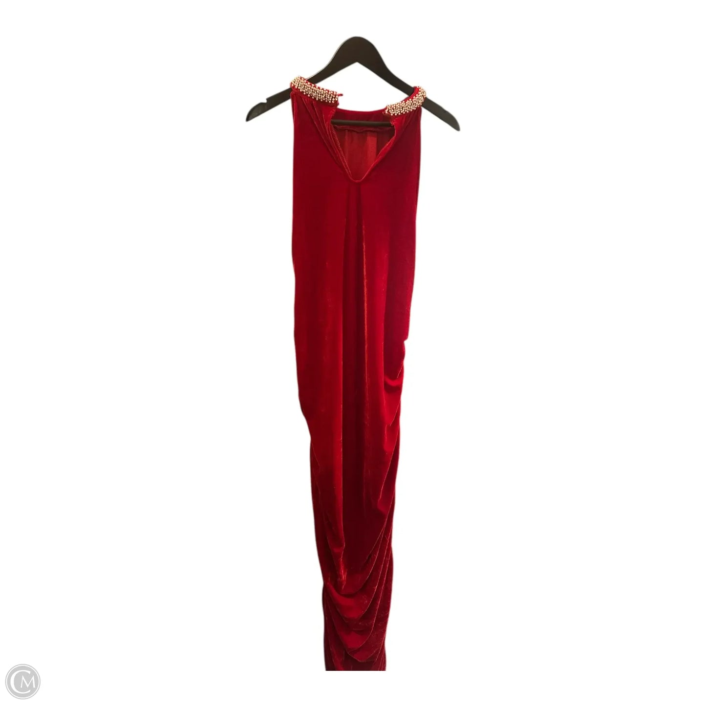 Dress Party Long By Ashley Stewart In Red, Size: 18