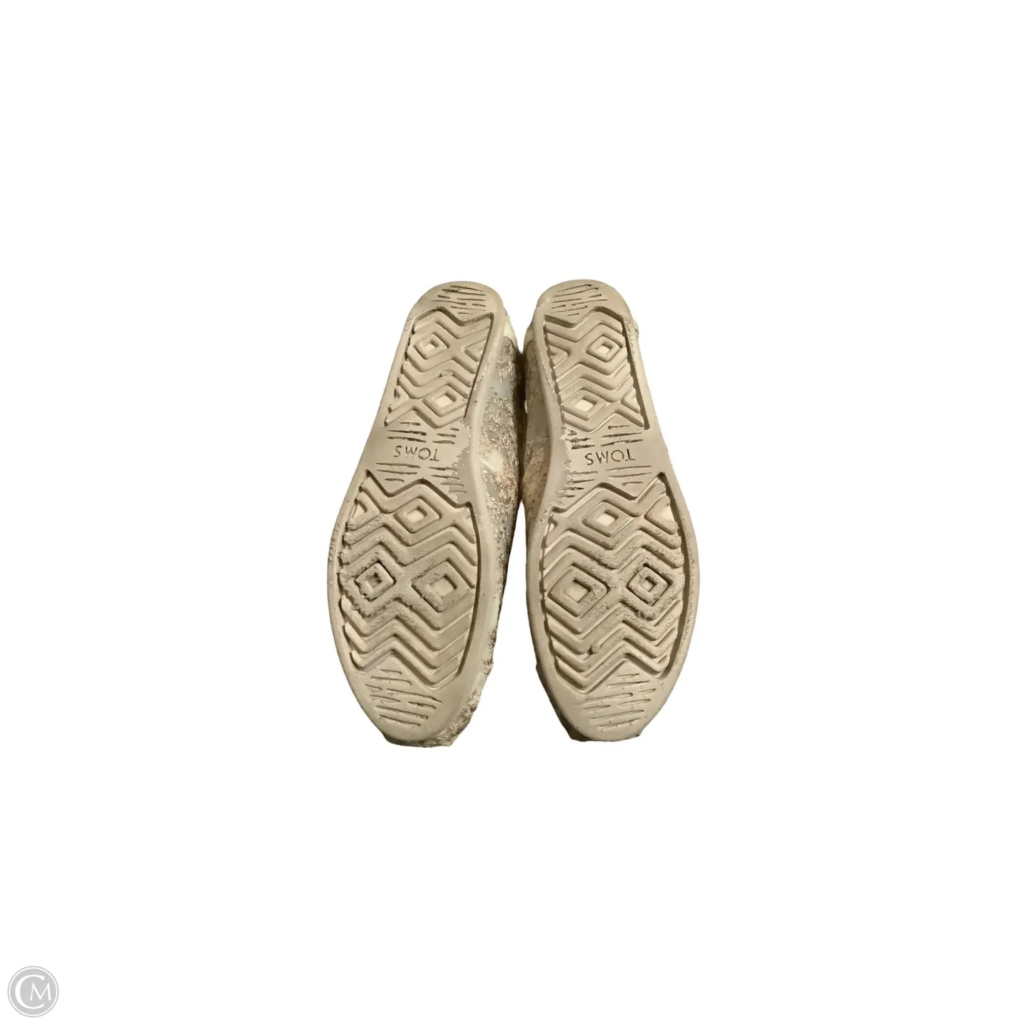 Shoes Flats By Toms In Cream, Size: 9.5
