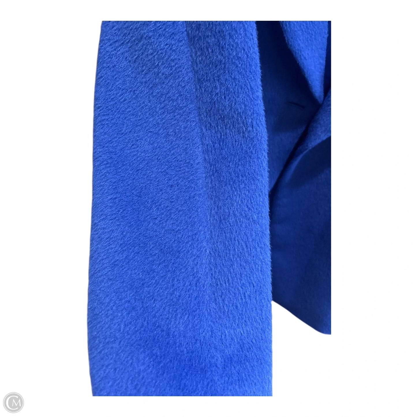 Coat Wool By Elie Tahari In Blue, Size: L