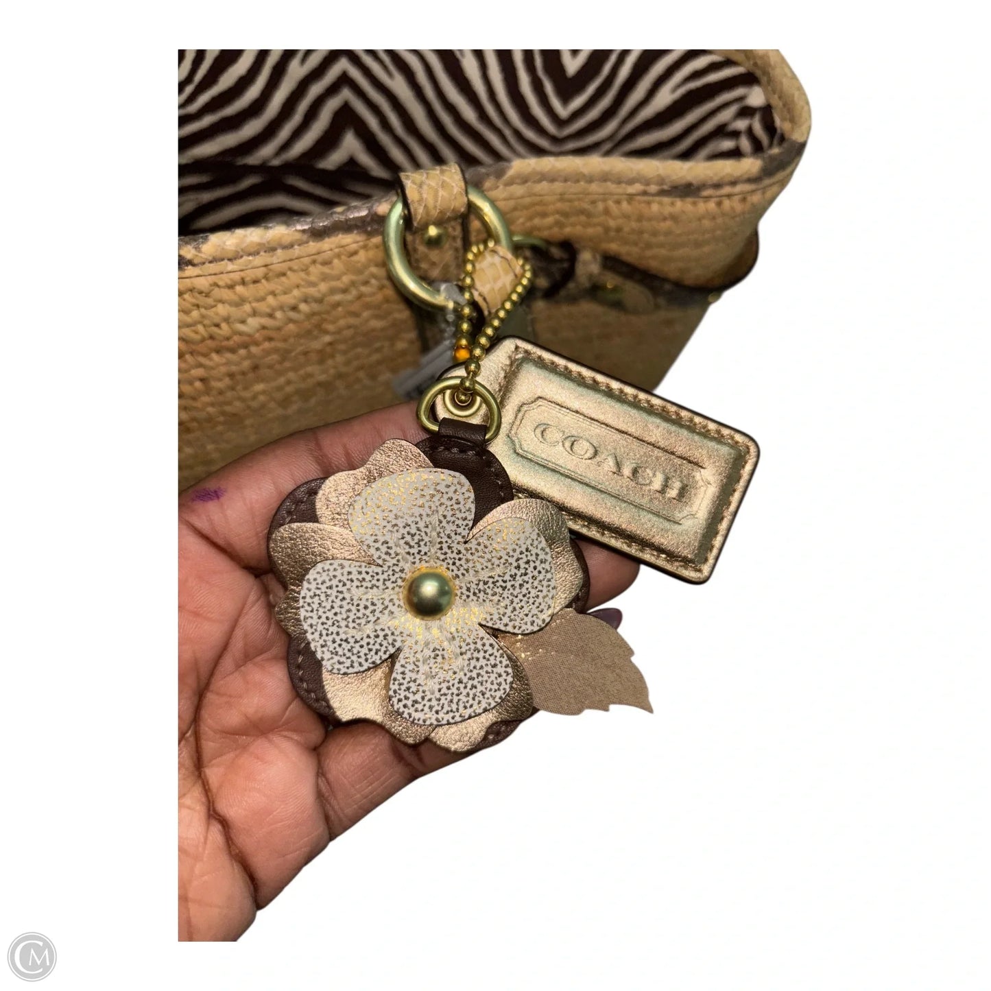 Handbag Designer By Coach, Size: Large