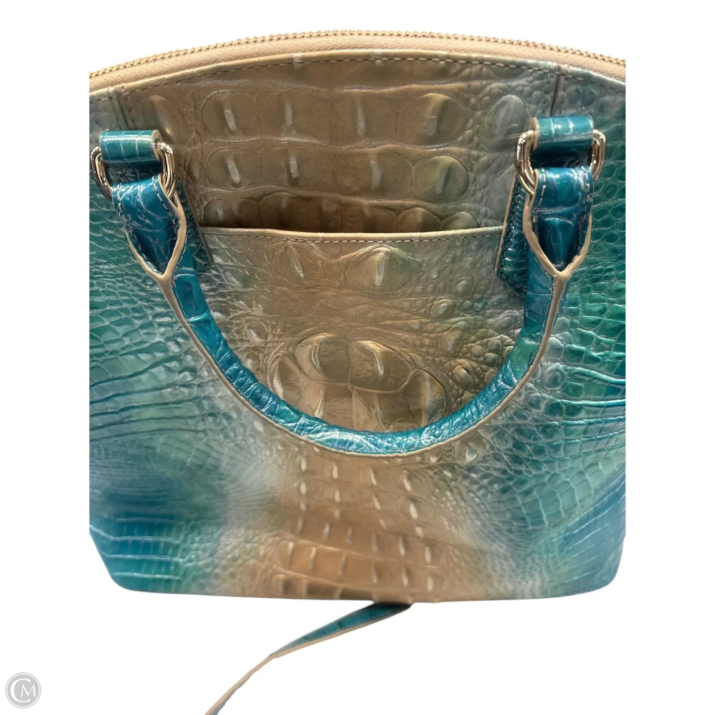 Handbag Designer By Brahmin, Size: Large