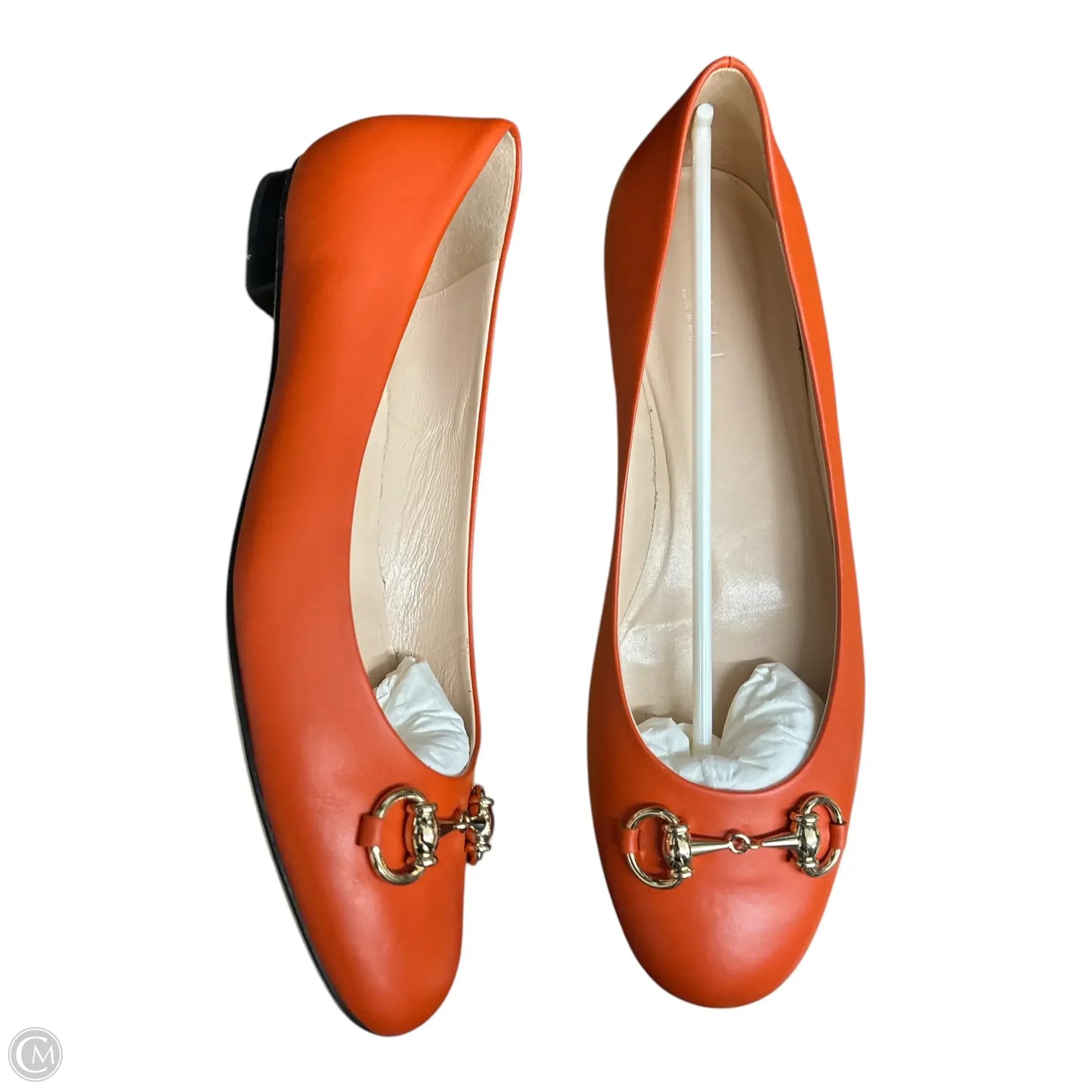 Shoes Luxury Designer By Gucci In Orange