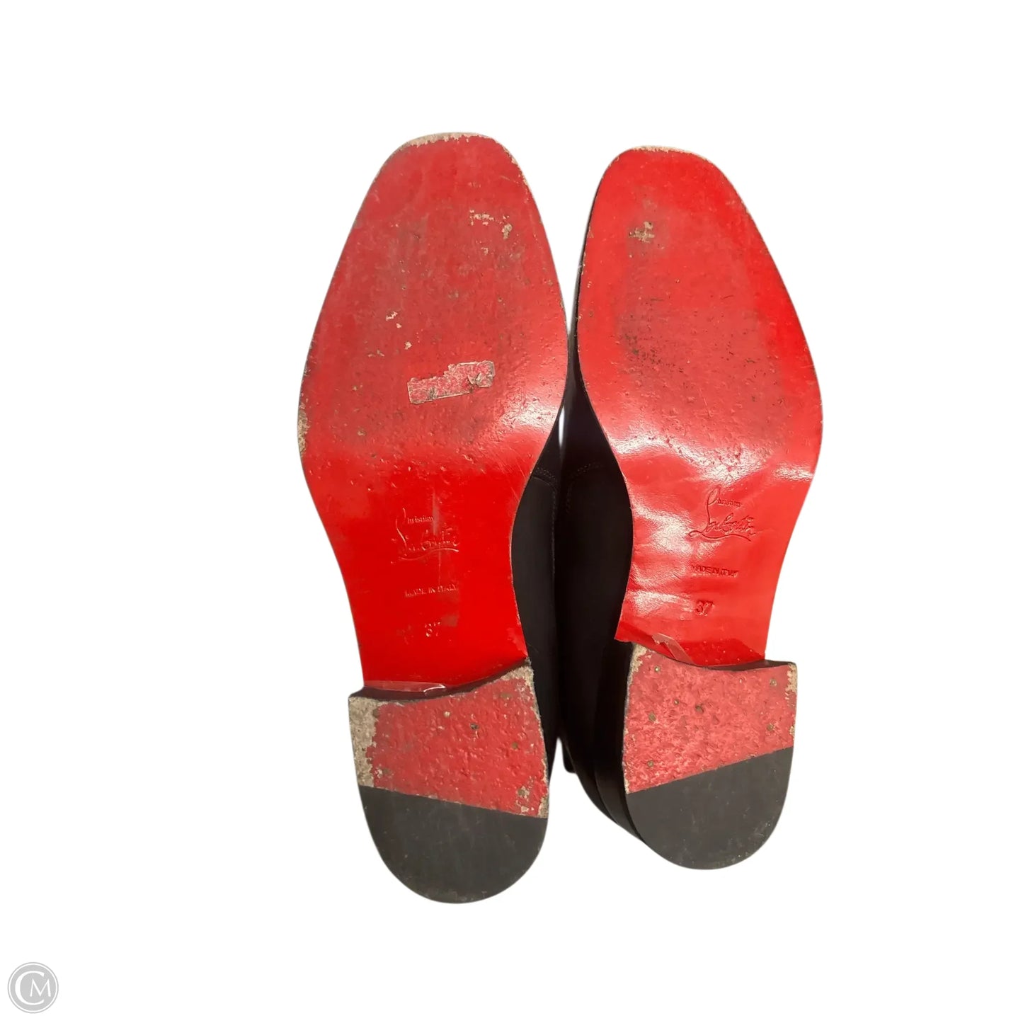 Boots Luxury Designer By Christian Louboutin In Black