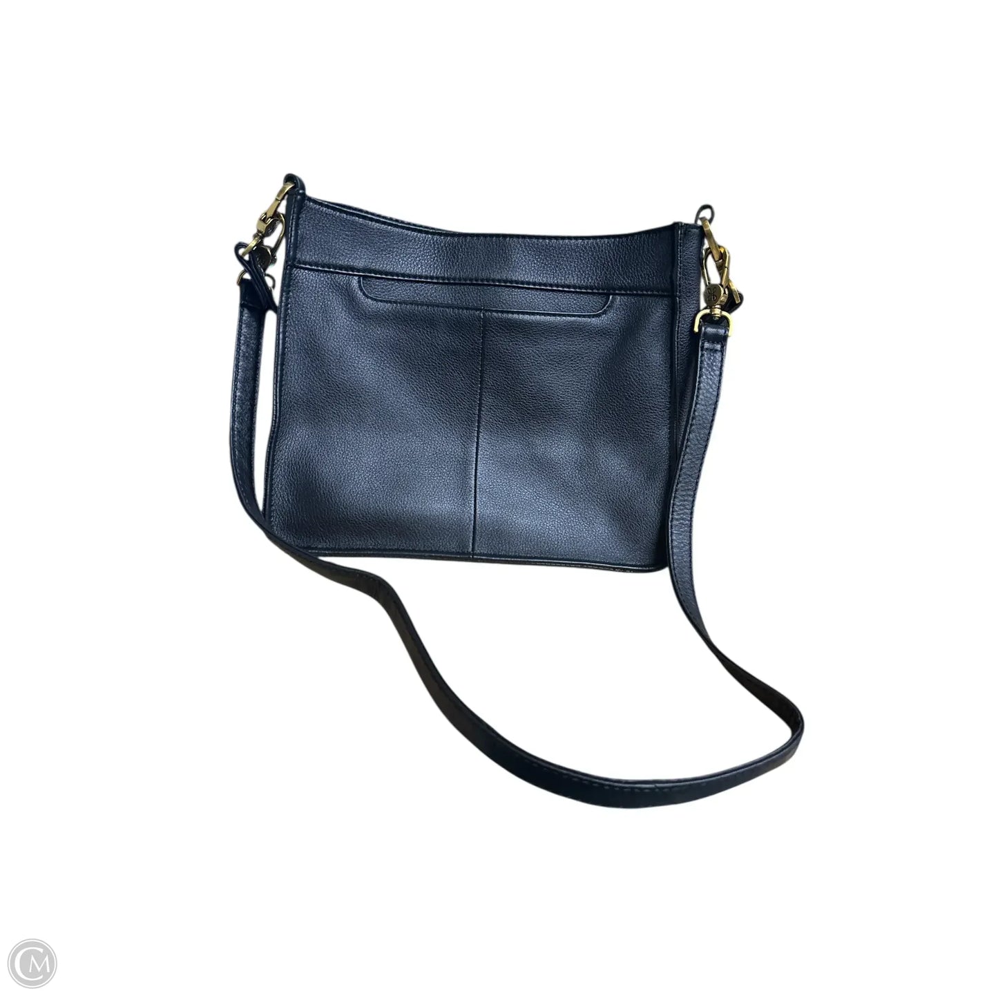 Handbag Leather By Hobo Intl, Size: Medium