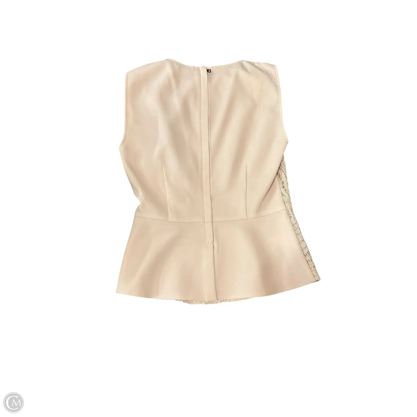 Top Sleeveless Basic By Bcbgmaxazria In Peach, Size: Xxs
