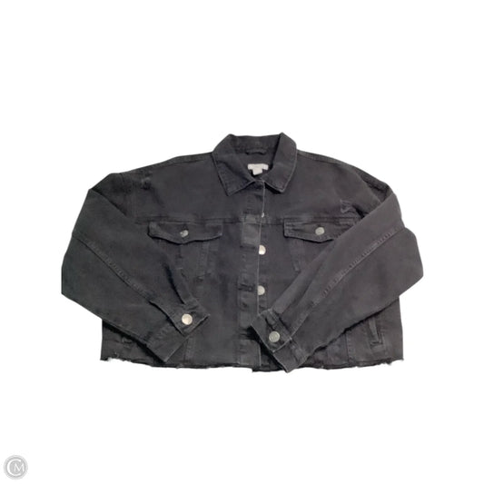 Jacket Denim By Forever 21 In Black, Size: 1x
