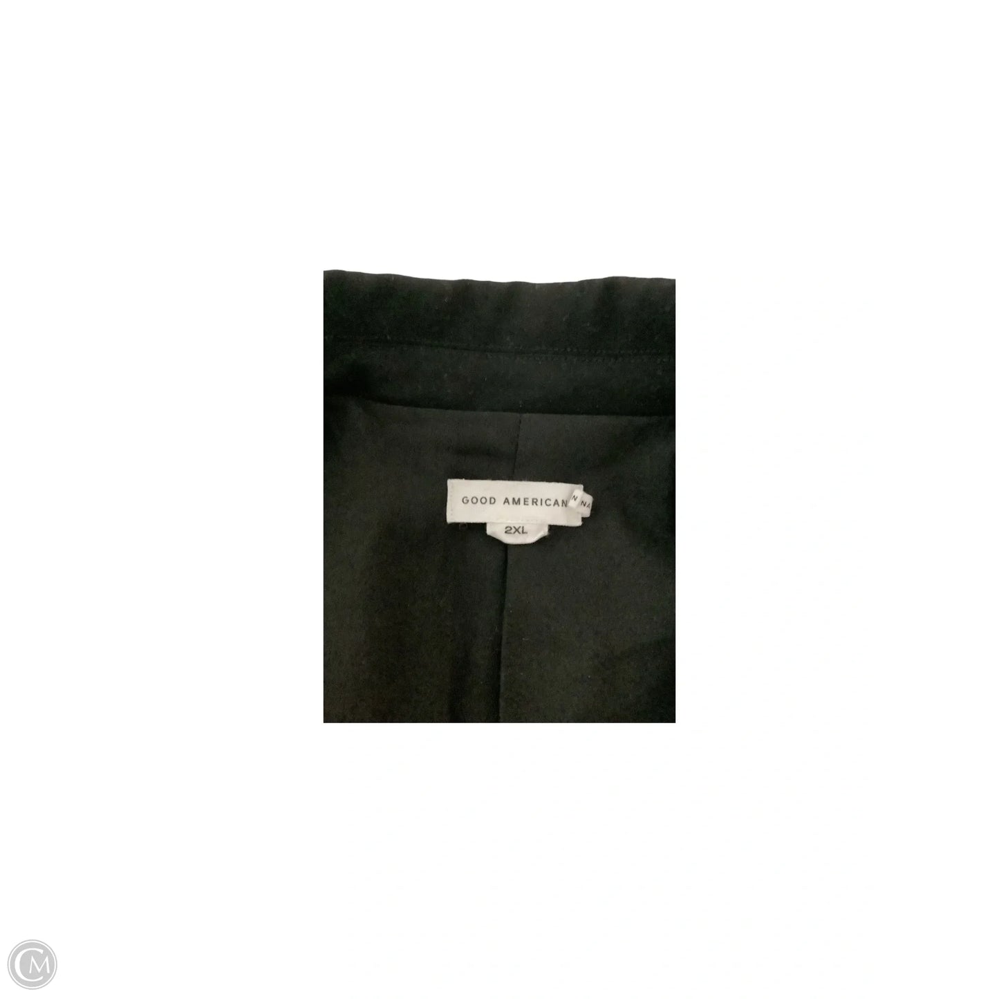 Blazer By Good American In Black, Size: Xxl