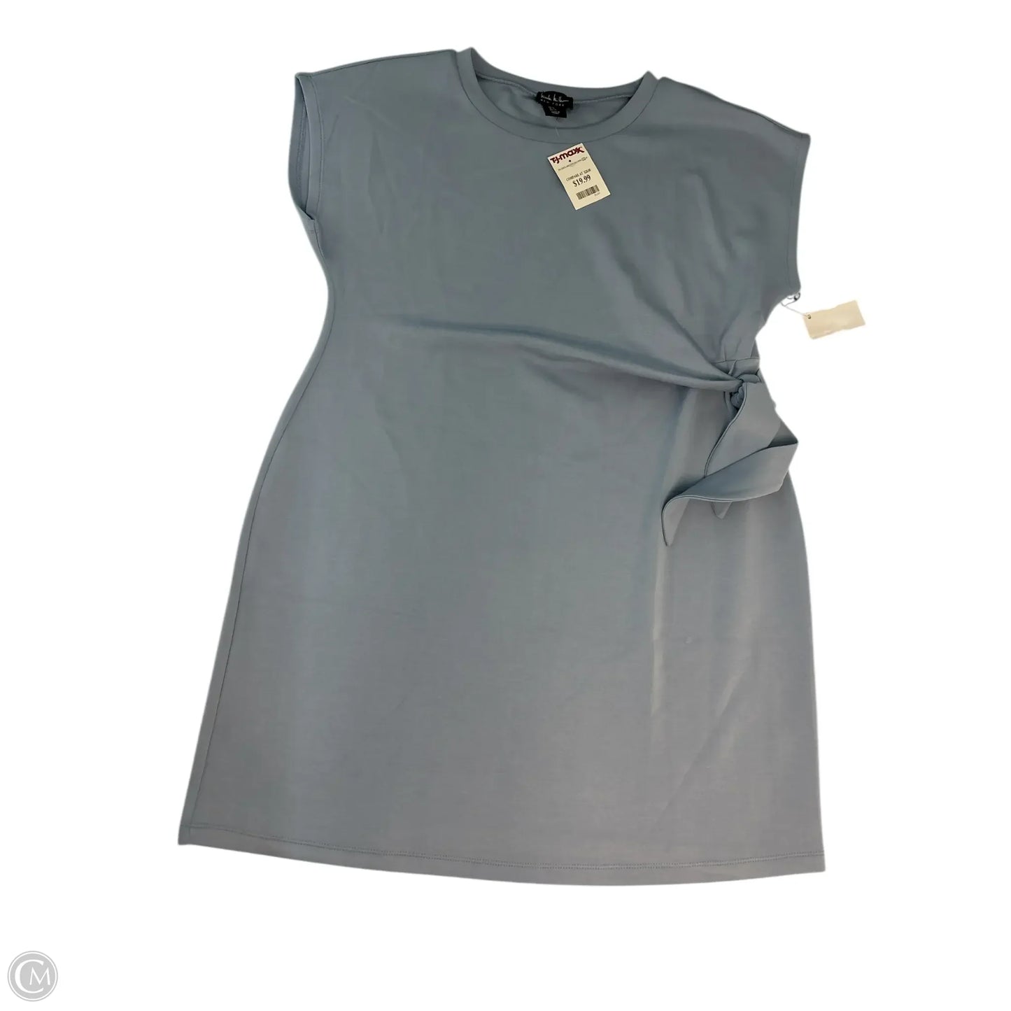 Dress Casual Midi By Nicole Miller In Blue, Size: Xl