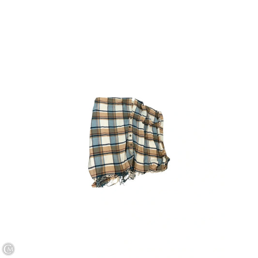 Poncho By Matilda Jane In Plaid Pattern, Size: Osfm