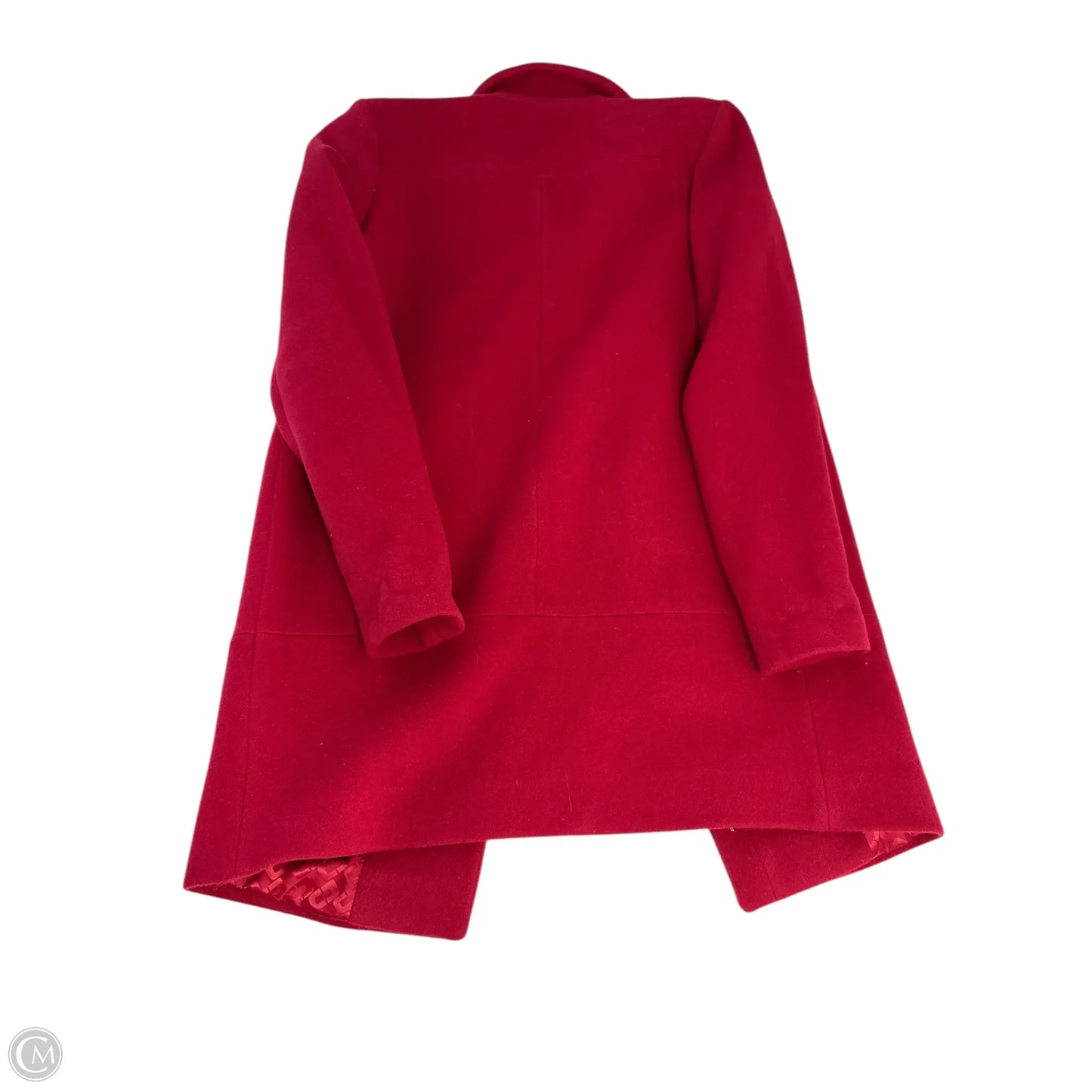 Coat Designer By Diane Von Furstenberg In Red, Size: 8
