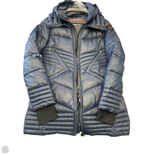 Coat Puffer & Quilted By Clothes Mentor In Navy, Size: S