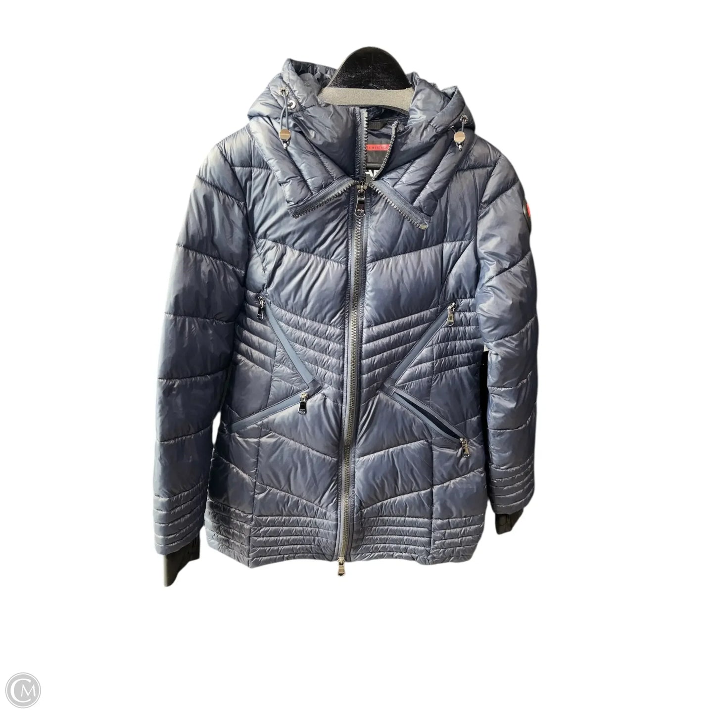 Coat Puffer & Quilted By Clothes Mentor In Navy, Size: S