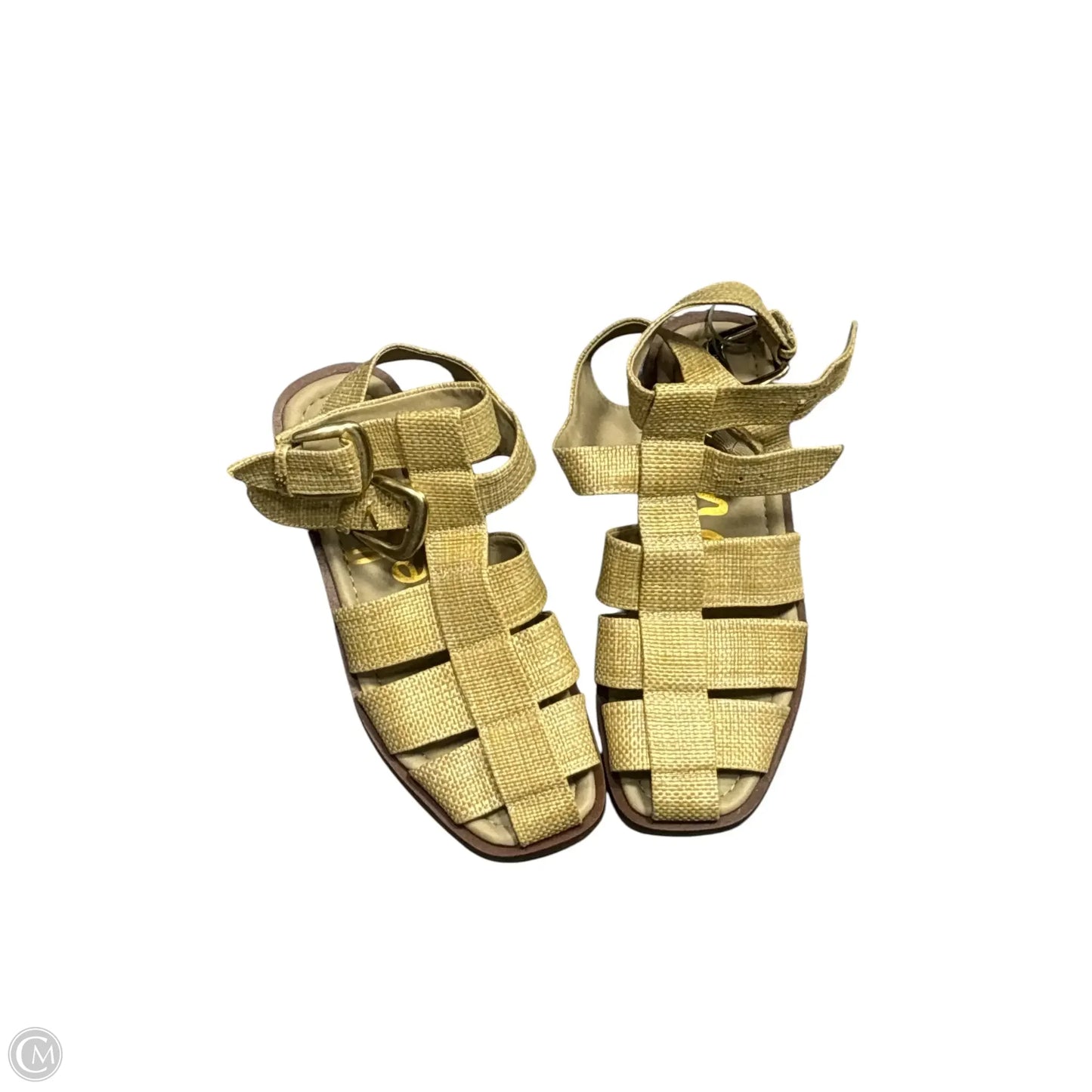 Sandals Flats By Sam Edelman In Tan, Size: 7.5