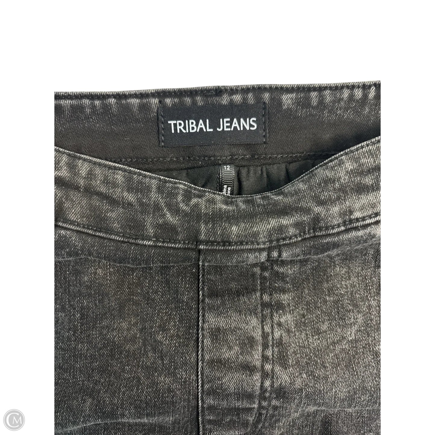 Skirt Midi By Tribal In Black, Size: 12