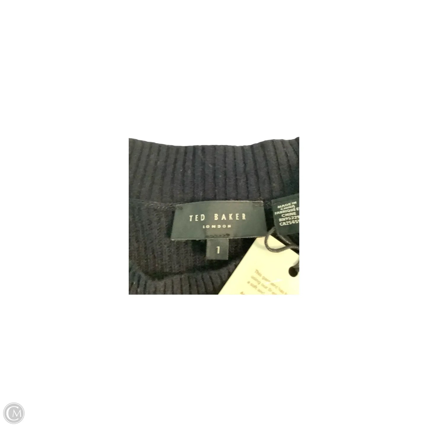 Sweater By Ted Baker In Navy, Size: S
