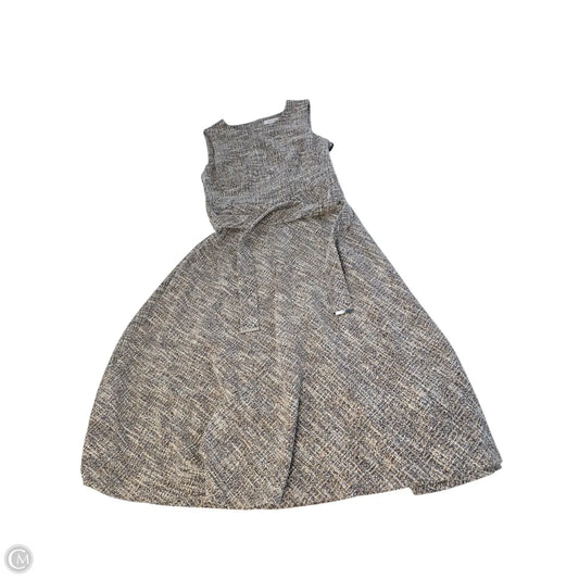 Dress Casual Midi By Calvin Klein In Multi-colored, Size: 10