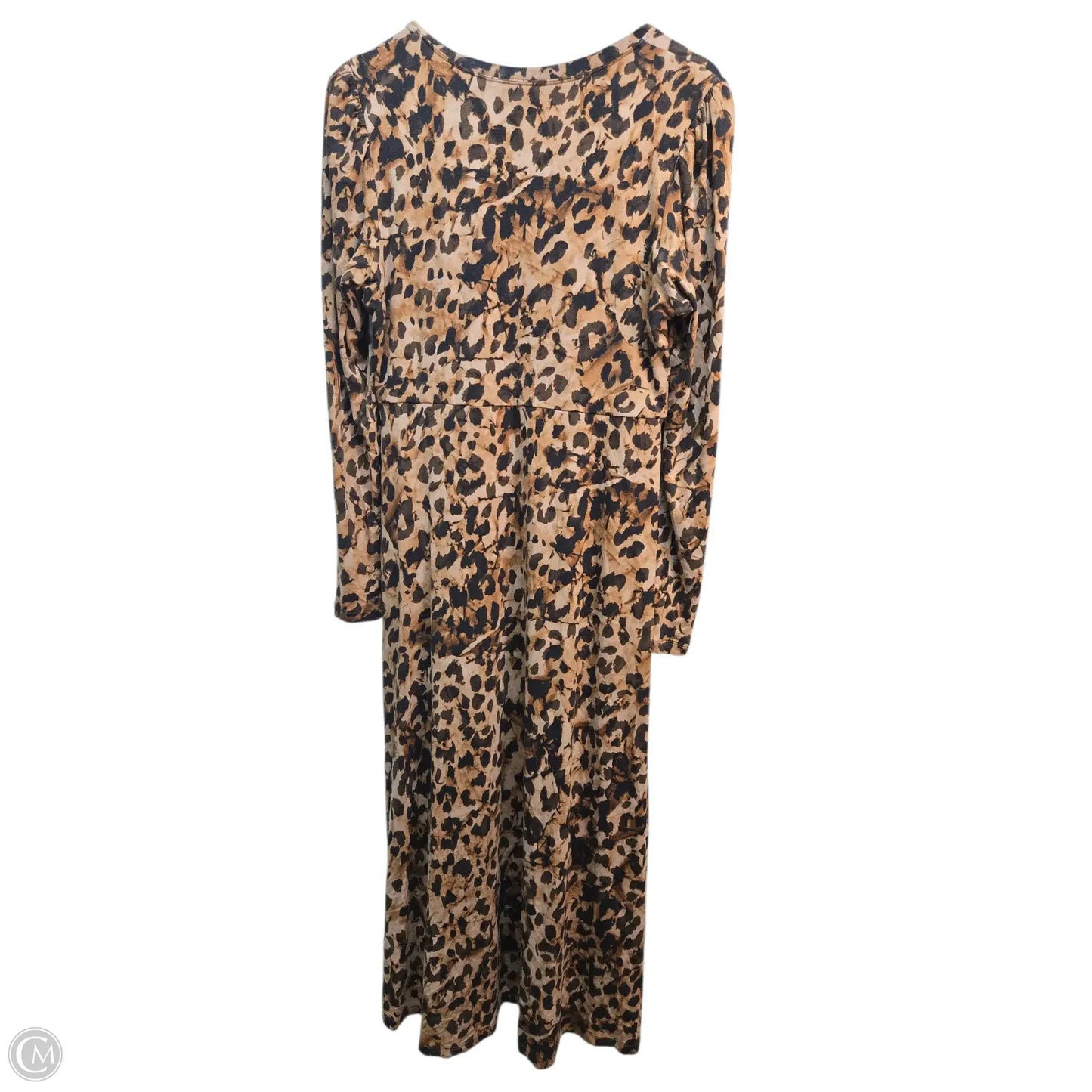 Dress Casual Maxi By Cabi In Animal Print, Size: M
