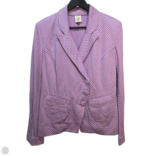 Blazer By Cabi In Pink & Purple, Size: M