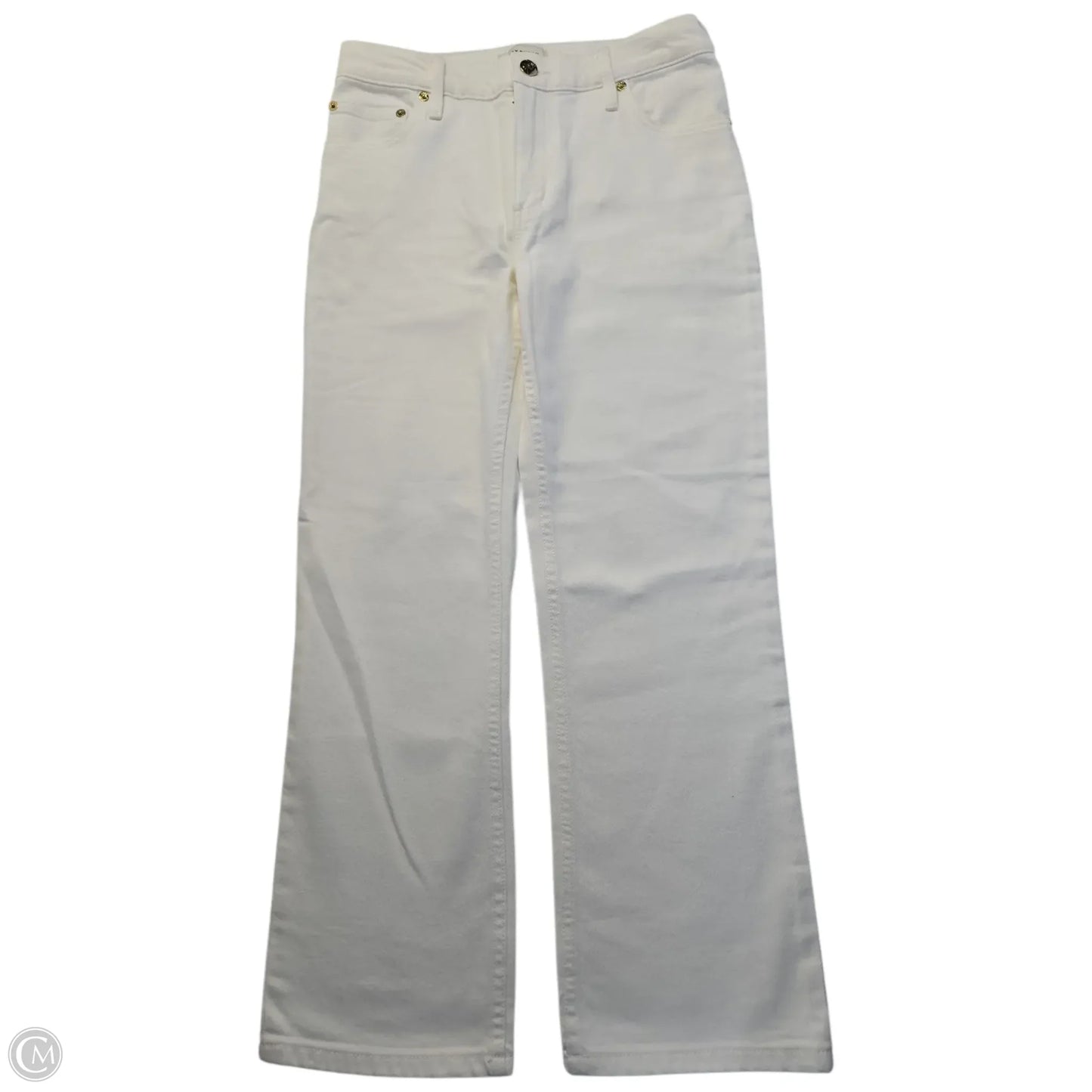 Jeans Designer By Tory Burch In Cream, Size: 2