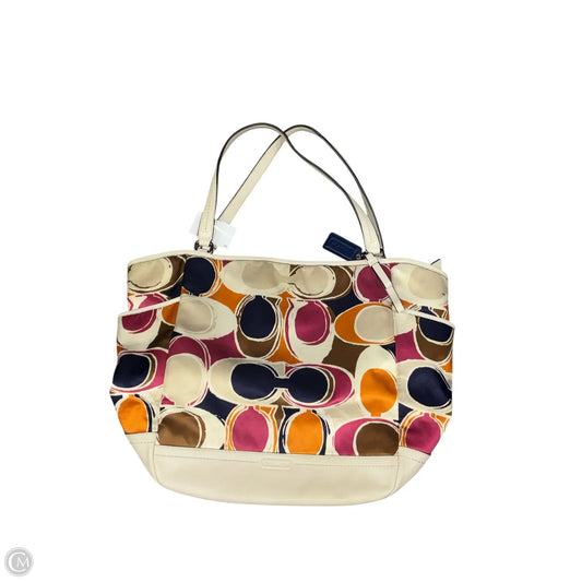 Handbag Designer By Coach, Size: Large