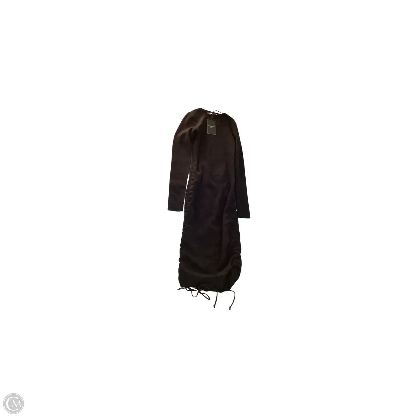 Dress Casual Midi By Clothes Mentor In Black, Size: Xxs