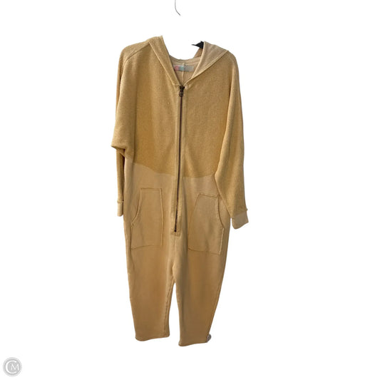 Jumpsuit By Free People In Tan, Size: M