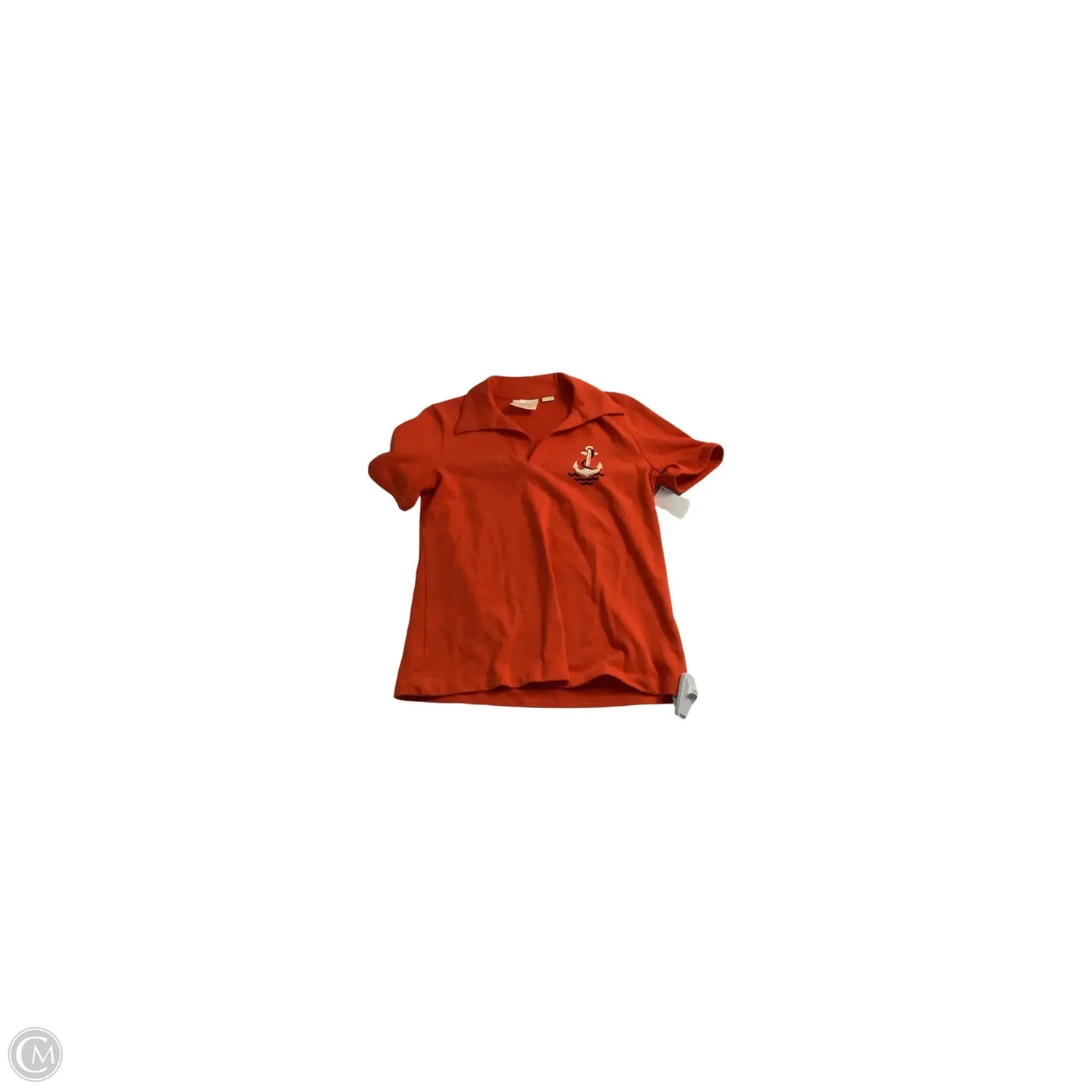 Top Short Sleeve Basic By Maeve In Orange, Size: S